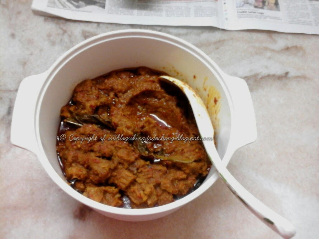 Blog cik ina do do cheng: Resepi rendang daging pedas 