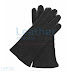 Black Suede Lamb Shearling Gloves Ladies for $56.00
