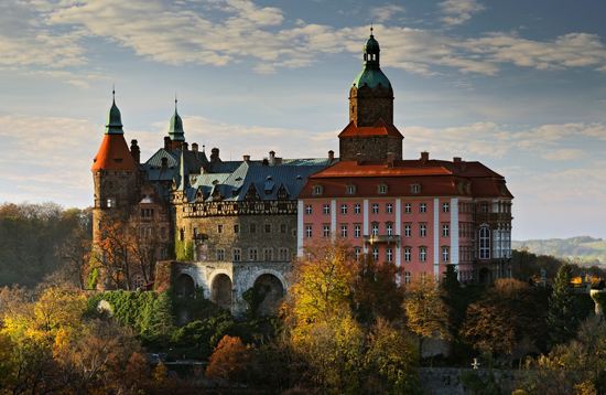 Książ Castle in Wałbrzych