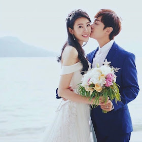 Local celebrity couple Jesseca Liu (刘子绚 liú zi xuàn)  and Jeremy Chan (田銘耀 Tián míng yào) tied the knot in the former's hometown of Langkawi on Sunday, according to a press statement.