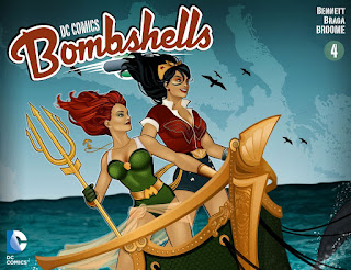 Cover of DC Comics Bombshells #4