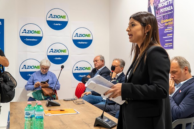  Ivana Grillo (Azione): Inaugurazione della Sede Provinciale, segno della crescita del partito in provincia di Potenza