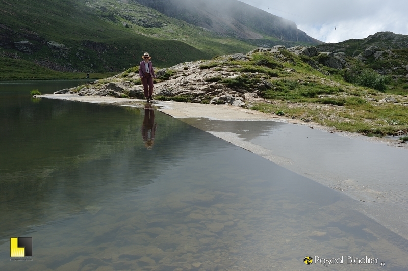 valérie blachier va marcher sur l'eau photo pascal blachier