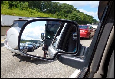 02b- I-90W Traffic Jam, back up as far as you can see