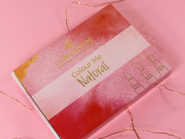 Living Nature Colour Me Natural Lipstick Set Swatches & Review