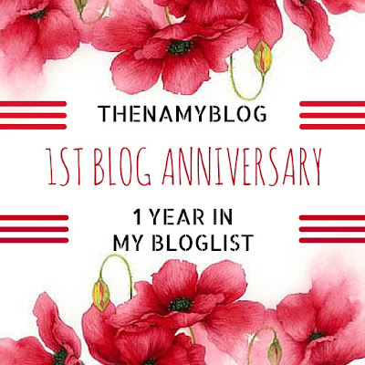 THENAMYBLOG 1st ANNIVERSARY 