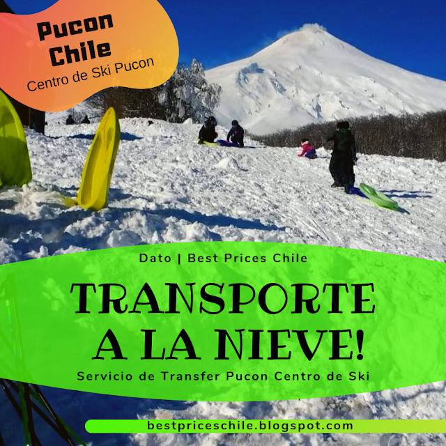 Transporte a la nieve - Transfer centro Ski Pucon Chile