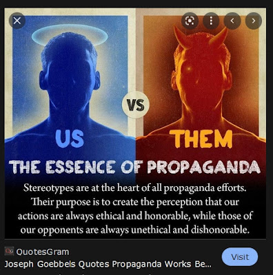 Goebbels commented on the use of the media. He was not saying the media of his time (radio, tv, and the filming of propaganda), was not inherently evil. He was referring to his use: it was only a method to spread the propaganda.