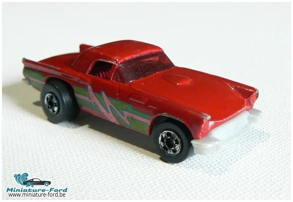 Hot Wheels, '57 Ford Thunderbird, rouge