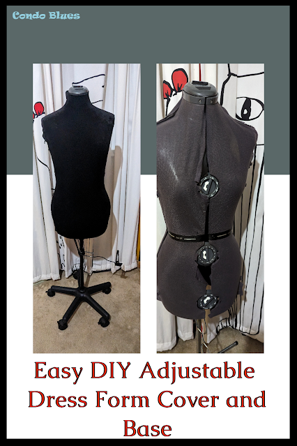 diy adjustable sewing dress form makeover