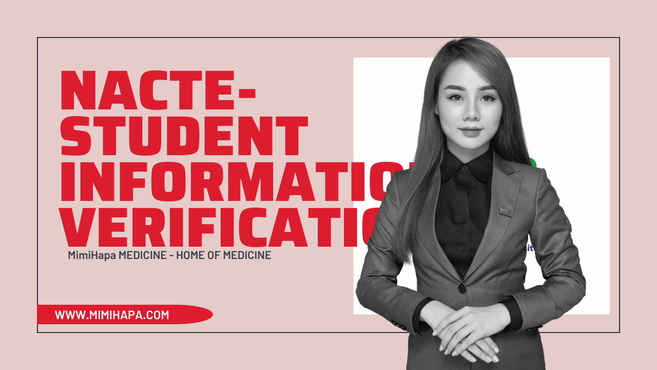 Students Information Verification - NACTE