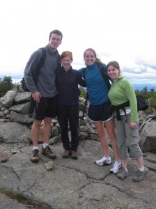 The Kinsman hiking crew