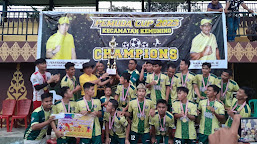 Turnaman Sepak Bola Pemuda CUP  Batama FC Tumbangkan Persiduta FC, Terima Piala Pemuda Kemuning CUP 2023 dari DR. H. Ferryandi