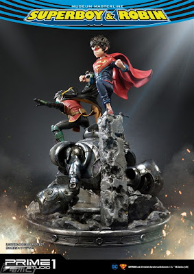 Figuras: Increible figura diorama de "Superboy & Robin" de Prime 1 Studio