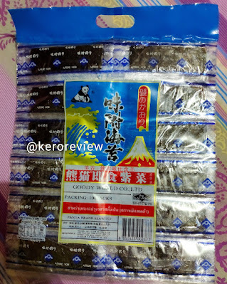 รีวิว แพนด้า สาหร่ายทะเลปรุงรสดั้งเดิม (CR) Review Original Flavor Dried Seasoned Seaweed, Panda Brand.