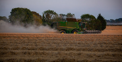 How much Area harvested of rabi crop