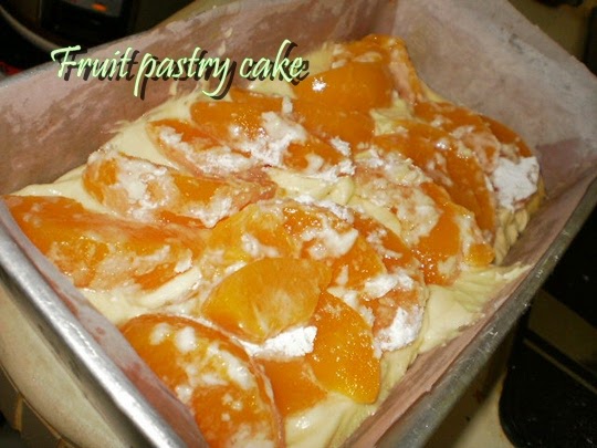 Catatan harian dunia masakan: Pastry fruit cake