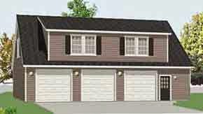 garage with dormers plans ~ garage plans blog - behm
