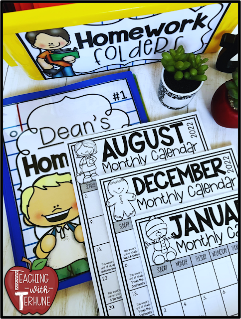 Behavior Calendars