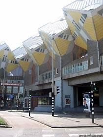 Cubic House : Rumah Unik di Rotterdam, Belanda! 