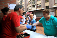 Chorizada y morcillada de la asociación Barakaldo con el Sáhara Salam