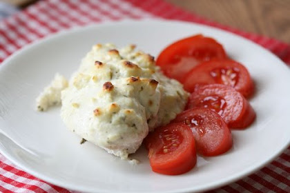 Oven-baked Chicken with Feta Cheese
