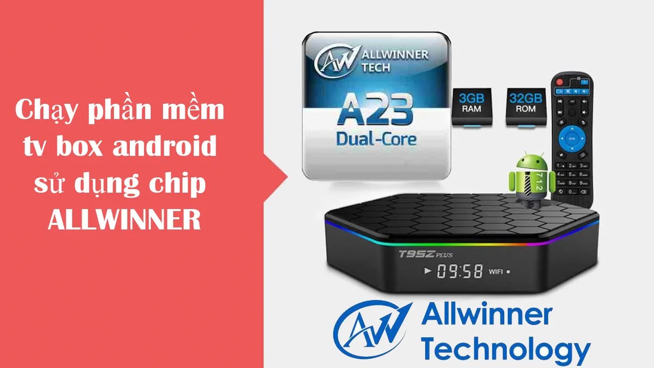 Chạy phần mềm tv box android sử dụng chip ALLWINNER