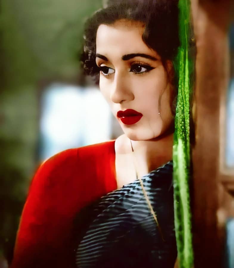 colour pictures of madhubala