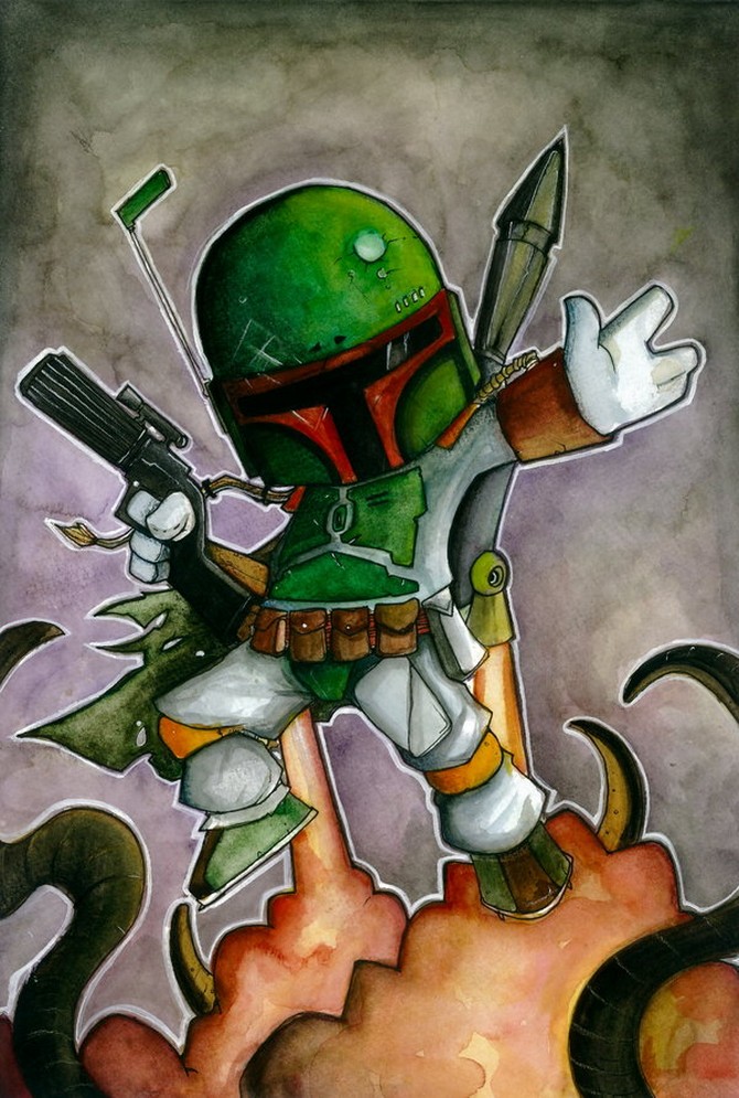 Because I love Boba Fett He's so cuuuuute from Unreality Mag