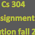 cs 304 assignment 2 solution fall 2017