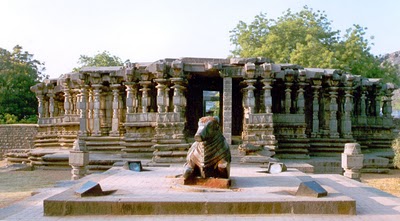 1163 AD Thousand pillar temple, Hanamkonda, Andhra Pradesh, India