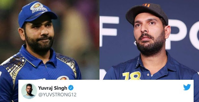 yuvraj singh on rohit sharma