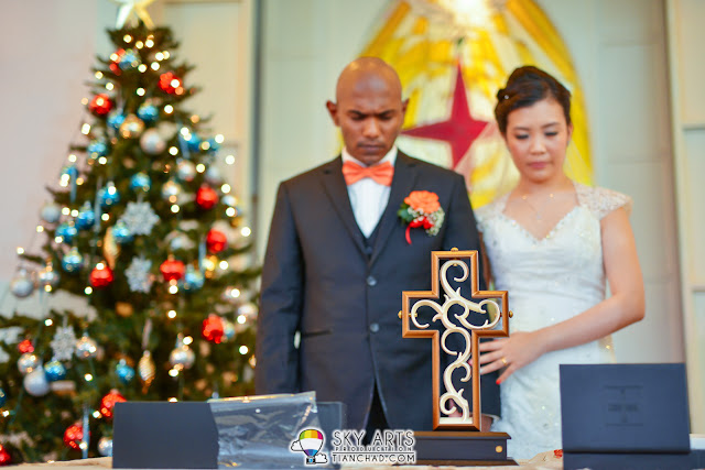 Wedding Photography in Penang Trinity Methodist Church