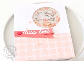 Sunny Studio Stamps: Missing Ewe Pretty Pastel Shaker Card by Nancy Damiano