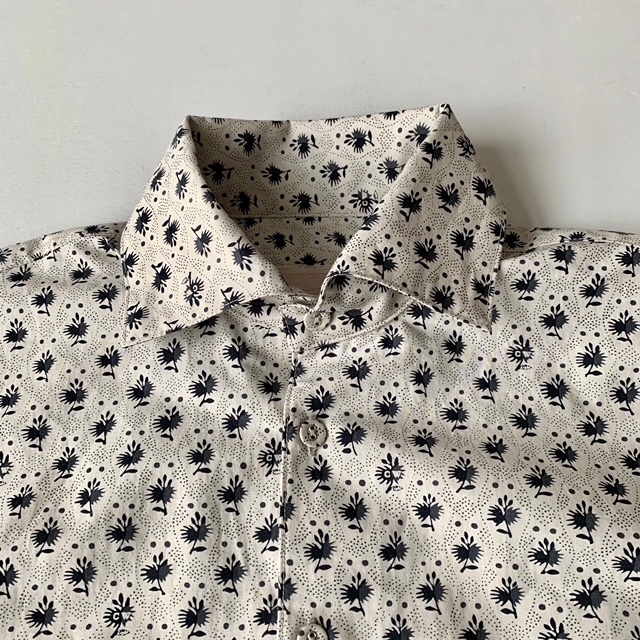 COSMICWONDER【コズミックワンダー】Old owlish floral-patterned shirt◆八十八/丸亀・エイティエイト/新居浜