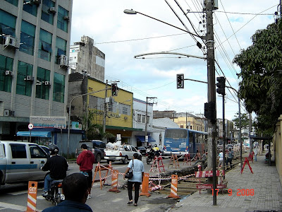 Avenida São Francisco em Santos - SP - Foto de Emilio Pechini em 17/09/2008