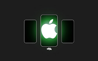 Apple Green Light wallpaper