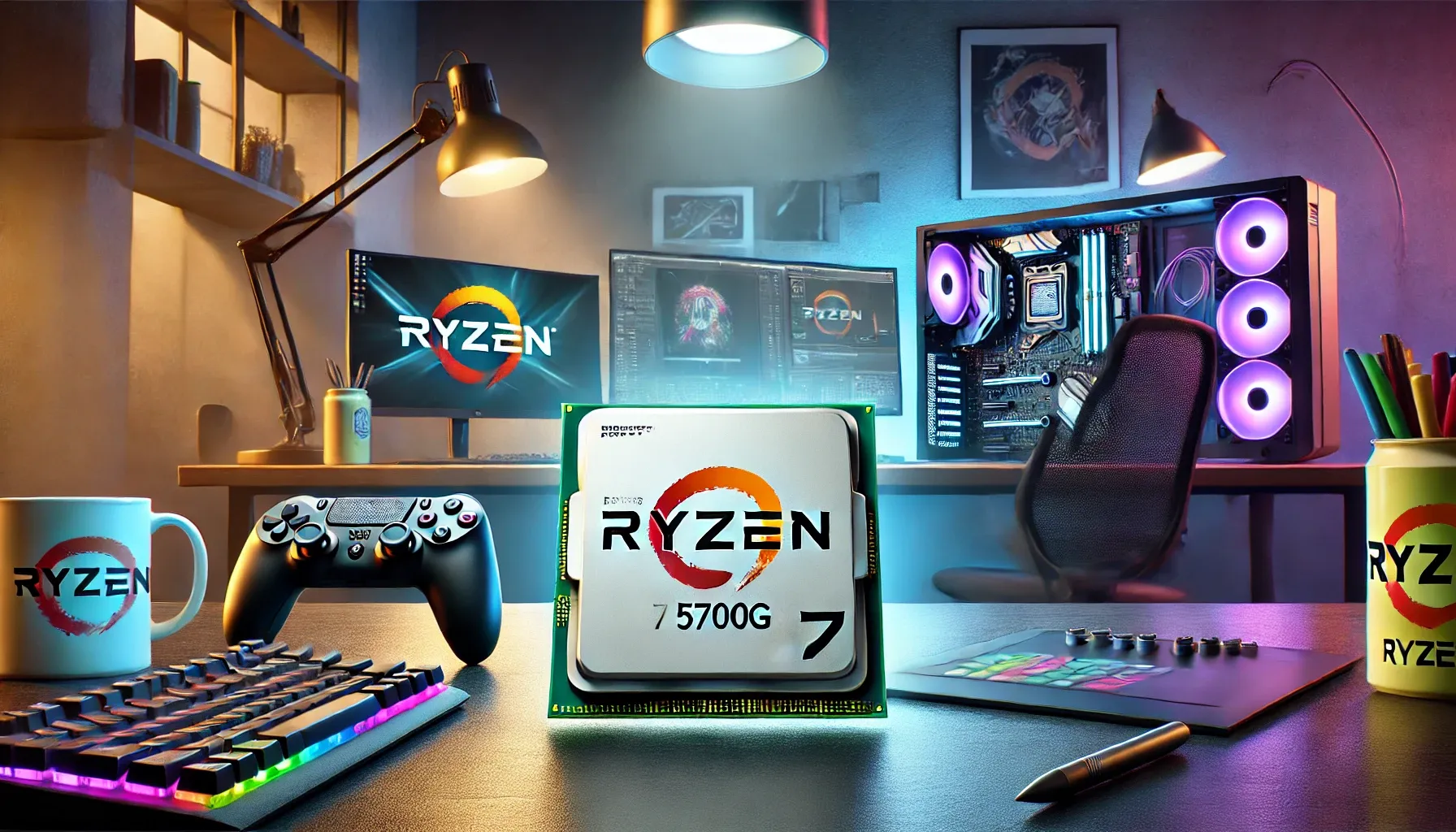 Ryzen 7 5700g Rendimiento en juegos 2024
