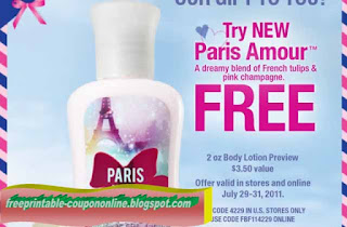 Free Printable Bath And Body Works Coupons