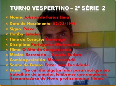 JOBSON DE FARIAS