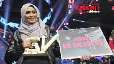 Siti Nordiana Juara Gegar Vaganza Musim Kedua