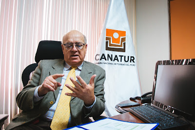 Fredy Gamarra presidente CANATUR, turismo Peru, Camara Nacional de Turismo Peru