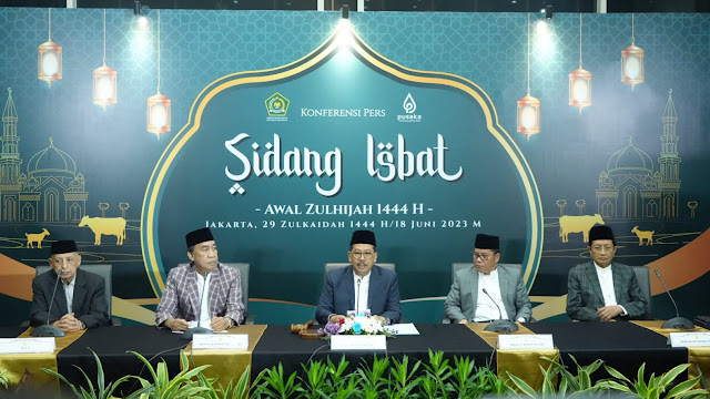 Pemerintah Tetapkan Idul Adha 1444 H Jatuh Pada 29 Juni 2023, Muhammadiyah 28 Juni