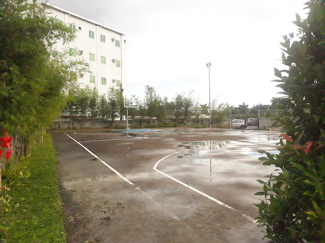 basketball court at bellecourt sta rosa laguna