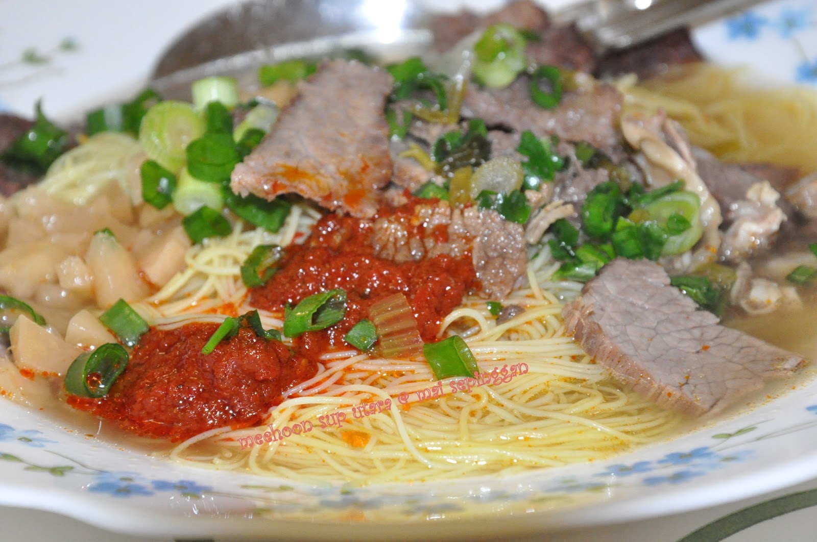 Mai Sepinggan: BEE HOON - MEE HOON SUP KUNING ( UTARA)