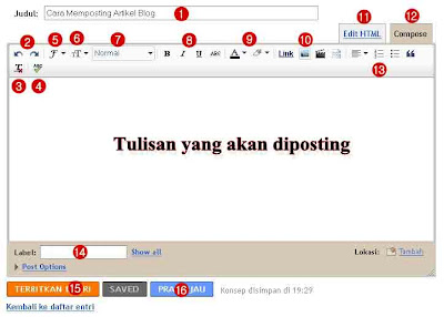  cara memposting di blog, posting artikel di blog, memposting artikel, memposting artikel di blog