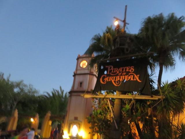 Pirates of the Caribbean Exterior Magic Kingdom Walt Disney World