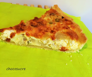 recette quiche aux poireaux