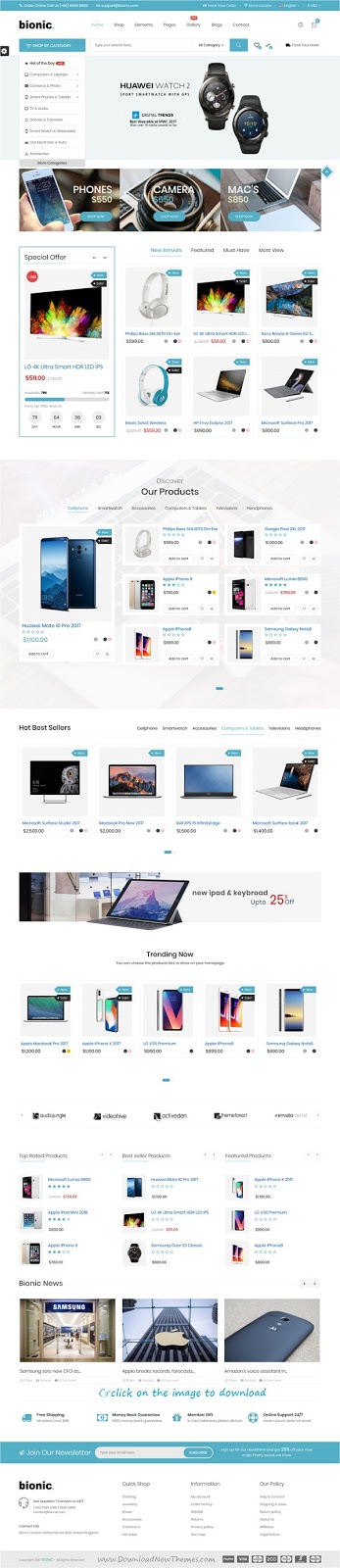 Best Responsive New eCommerce Theme