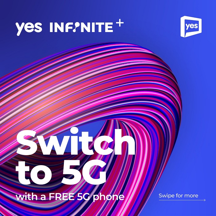 Yes Infinite Plus Gives You FREE 5G Smartphones